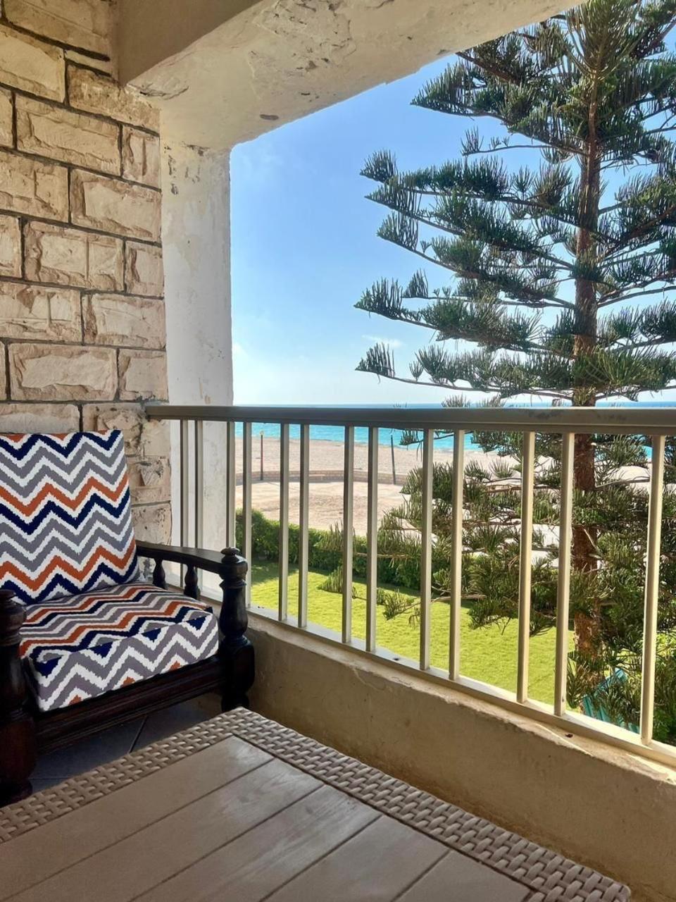 Beachfront Chalet In Green Beach, North Coast El Alamein Luaran gambar