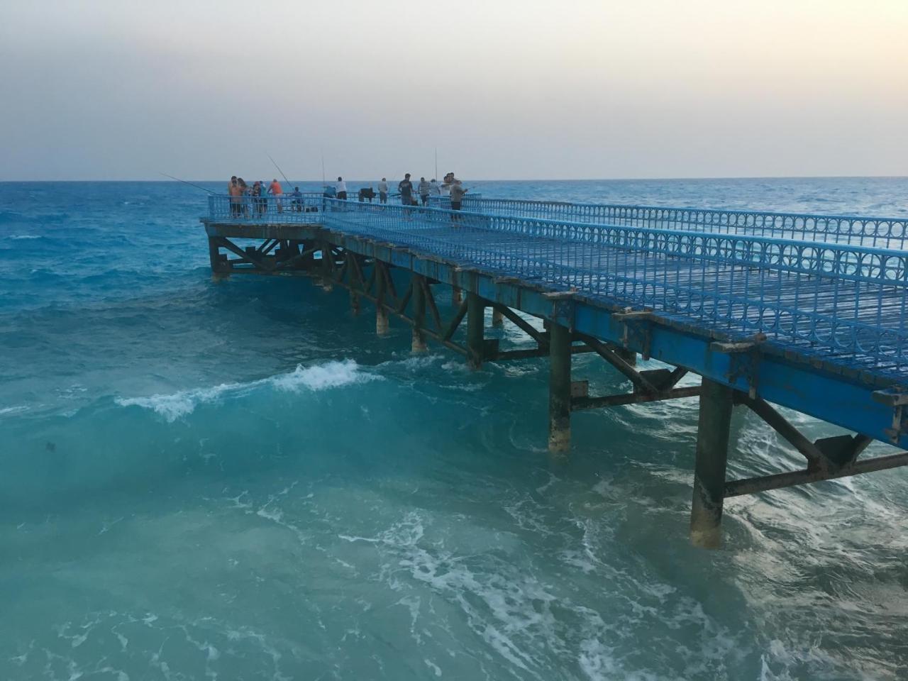 Beachfront Chalet In Green Beach, North Coast El Alamein Luaran gambar