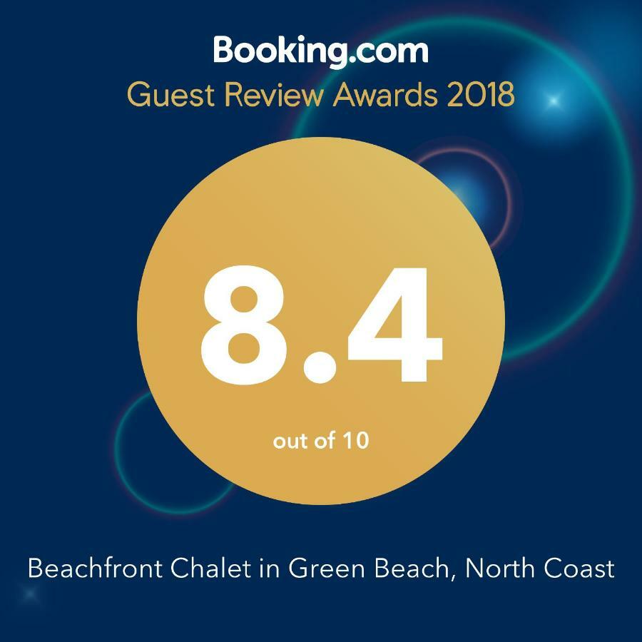 Beachfront Chalet In Green Beach, North Coast El Alamein Luaran gambar
